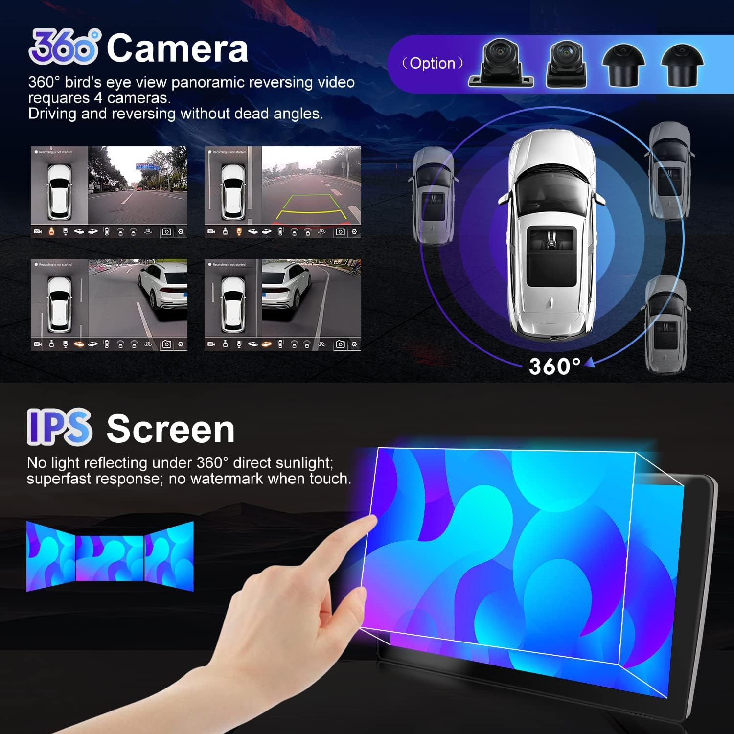 MISONDA 9Inch IPS Touch Screen Double Din Android 14 Car Stereo Radio GPS Navigation for Mazda 2 2007-2014 Head Unit Free Camera&Mic Support Carplay DSP BT FM Wifi SWC 4G+64G image number 5