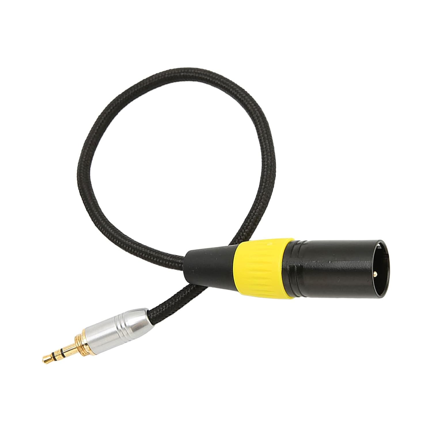 Silent Gold Plated 3.5Mm Male to XLR Cable. Silent Gold Plated 3.5Mm to 3 Pin XLR Adapter Cable for Microphone Mixer Wireless Microphone image number 5