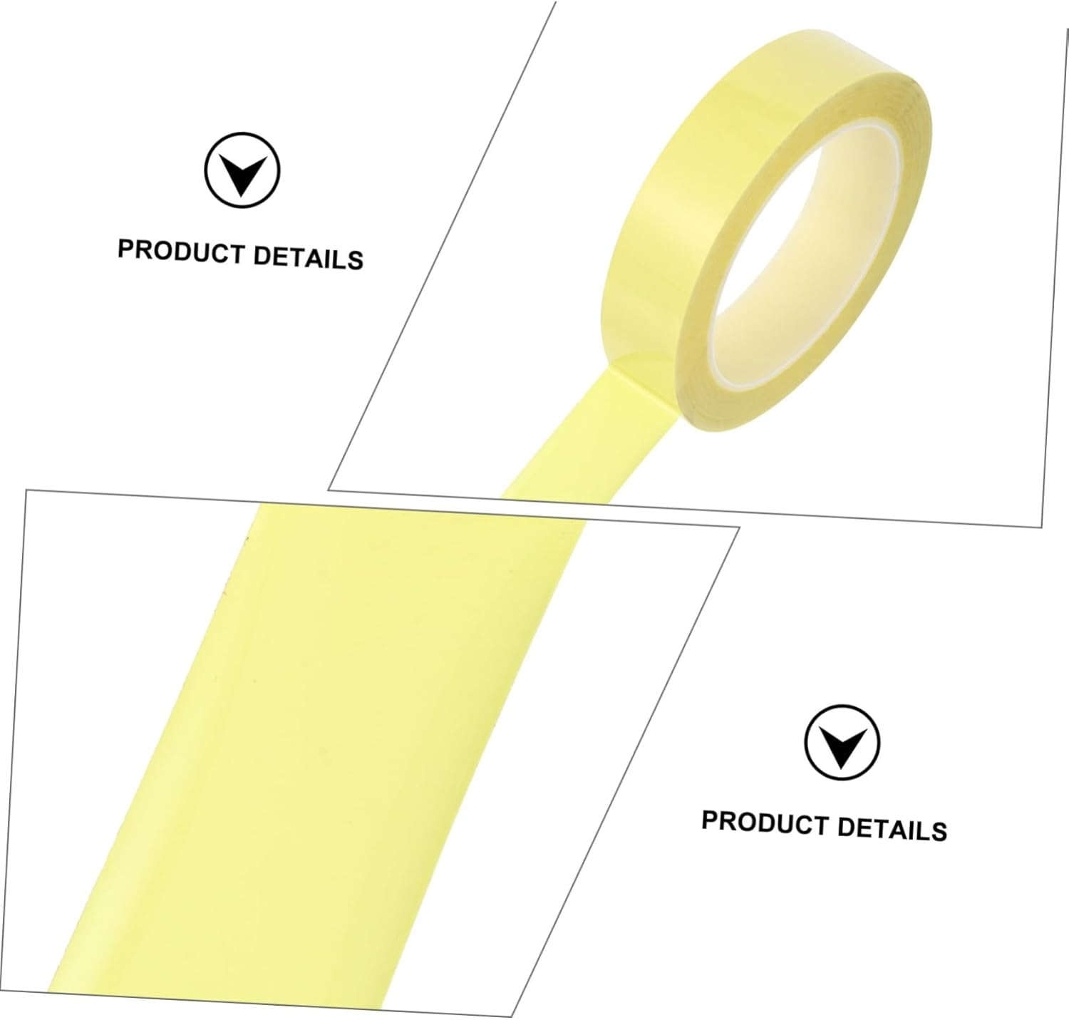 6Pcs Pet Insulation Tape Long Abrasion Moisture Resistant Electrical Tape for High-Voltage Cable Random Color