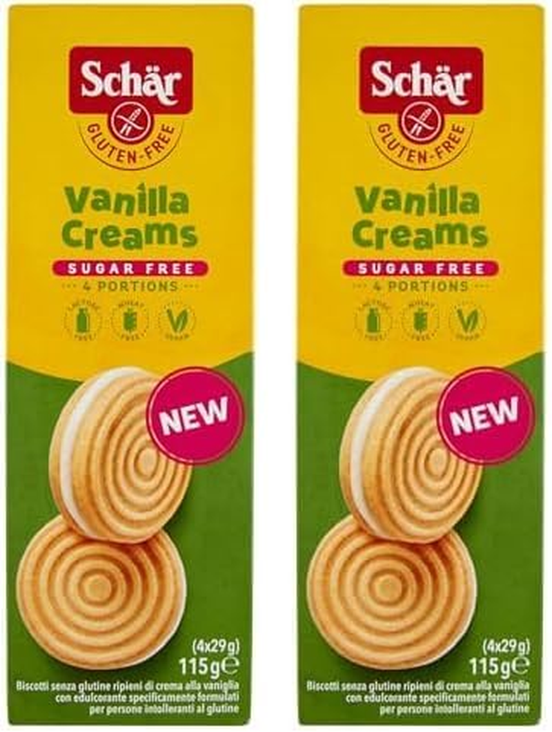 Schar Vanilla Creams 115G