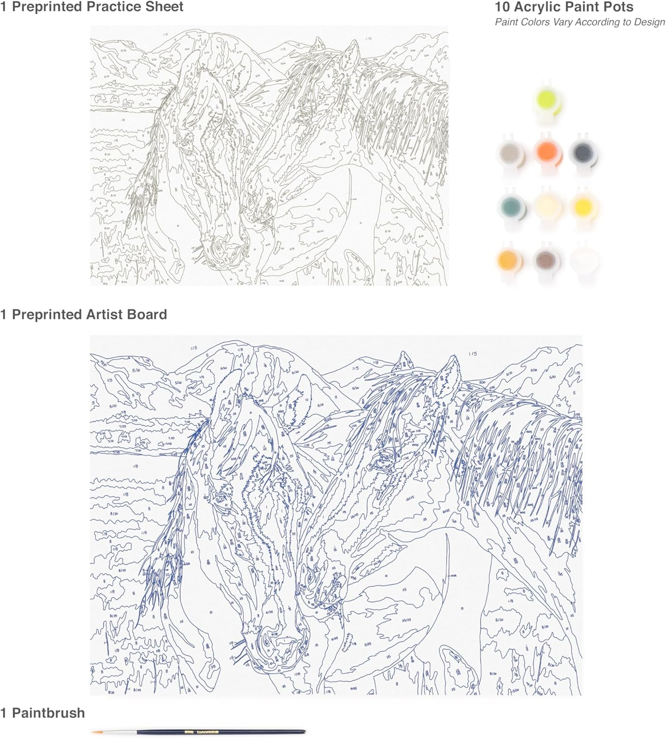 Royal & Langnickel PBN SR LG Making Friends image number 1