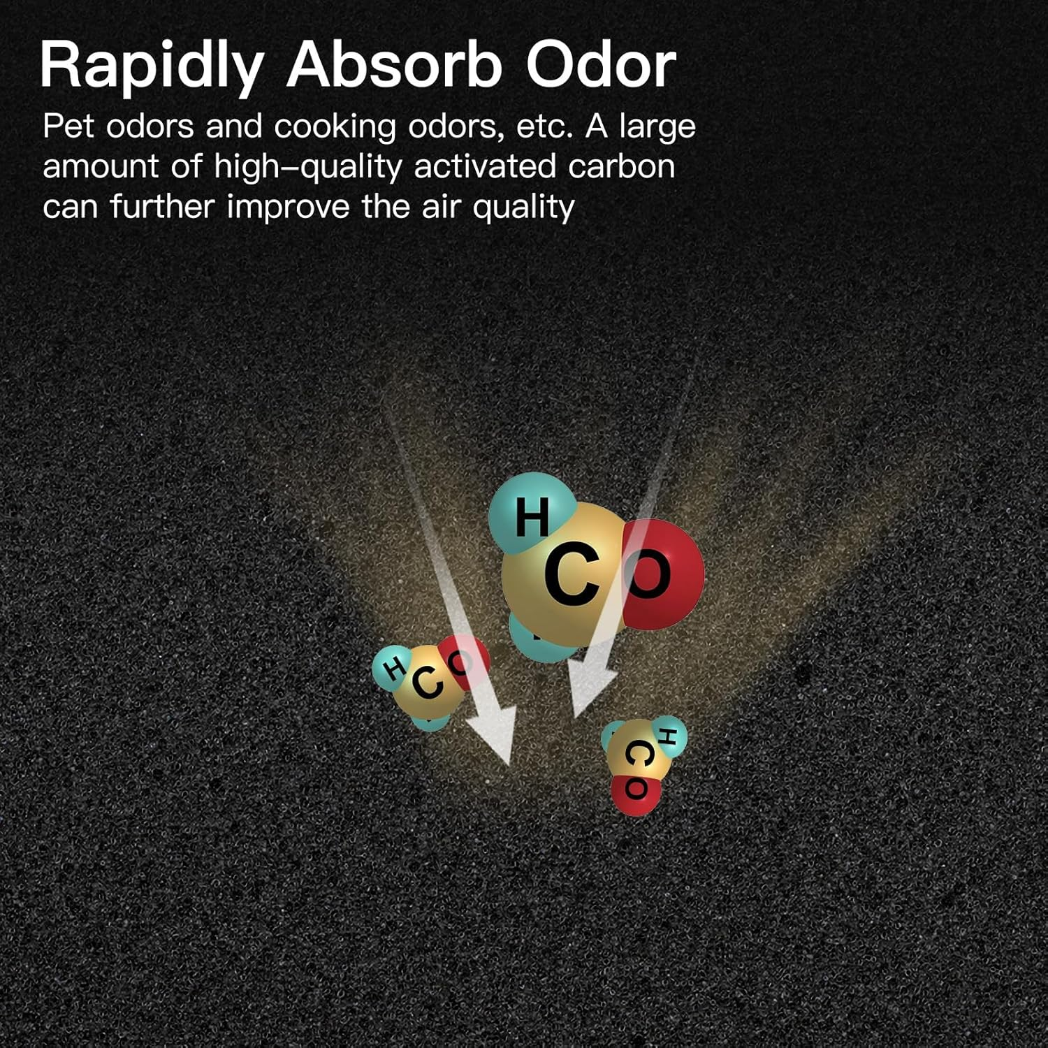 AIRTOK Air Purifiers Large Room with H13 True HEPA Filter for Bedroom Home - Air Purifier for Allergies and Pets Smoke Mold Dust Dander Odor Coverage Max 793 Ft2 99.9% Removal to 0.1Mic Ozone-Free image number 6