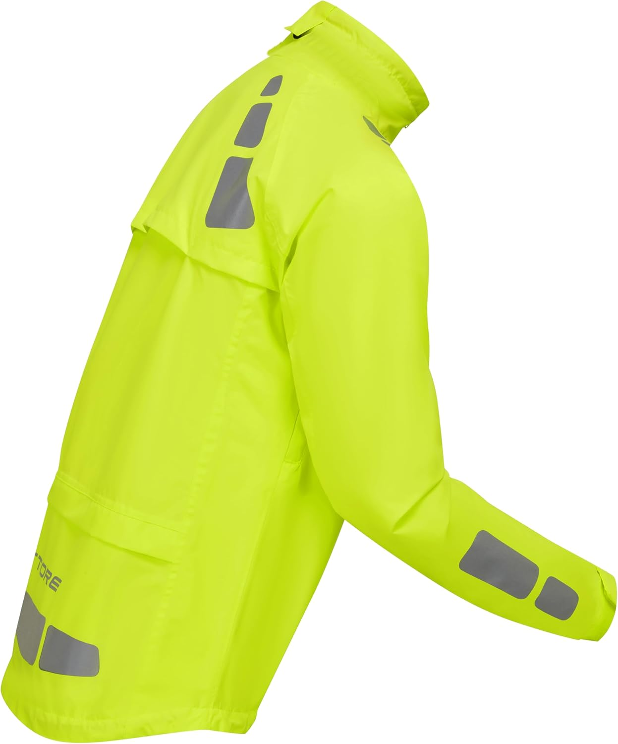 Ettore Mens Cycling Jacket Waterproof Breathable High Visibility - Night Eagle Evo image number 3