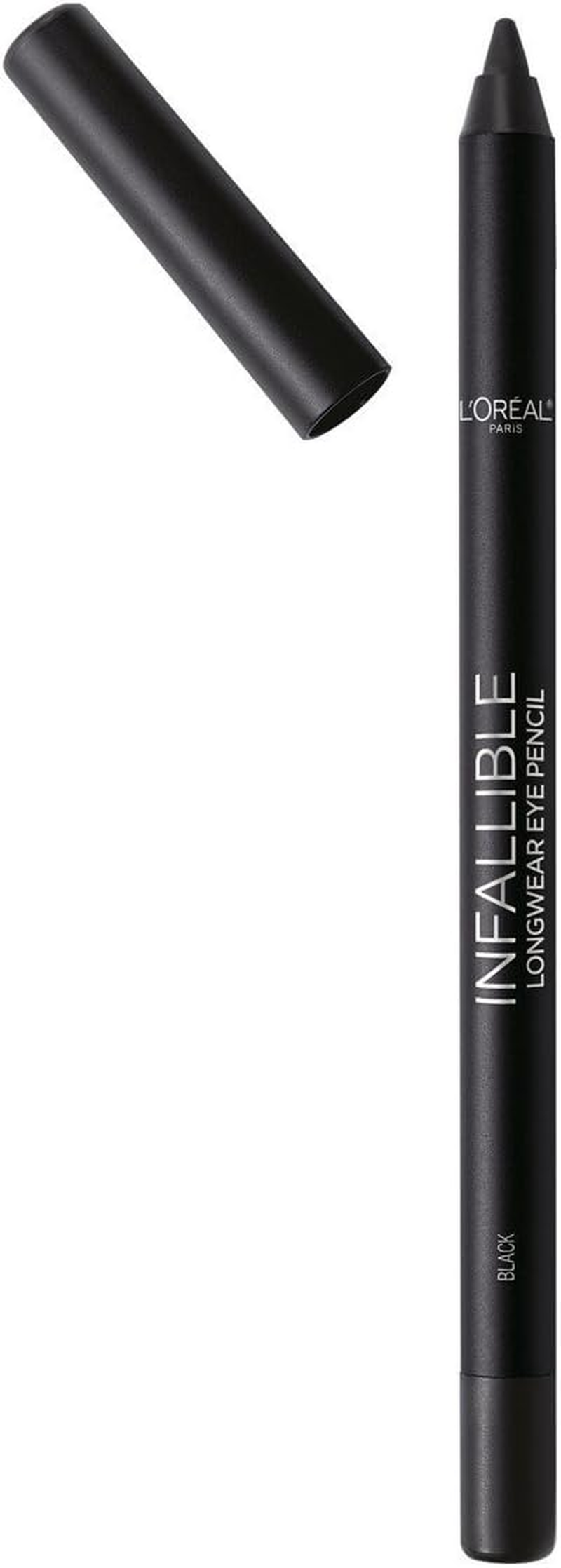 L'Oreal Paris Makeup Infallible Pro-Last Pencil Eyeliner, Waterproof and Smudge-Resistant, Glides on Easily to Create Any Look, Grey, 0.042 Oz.