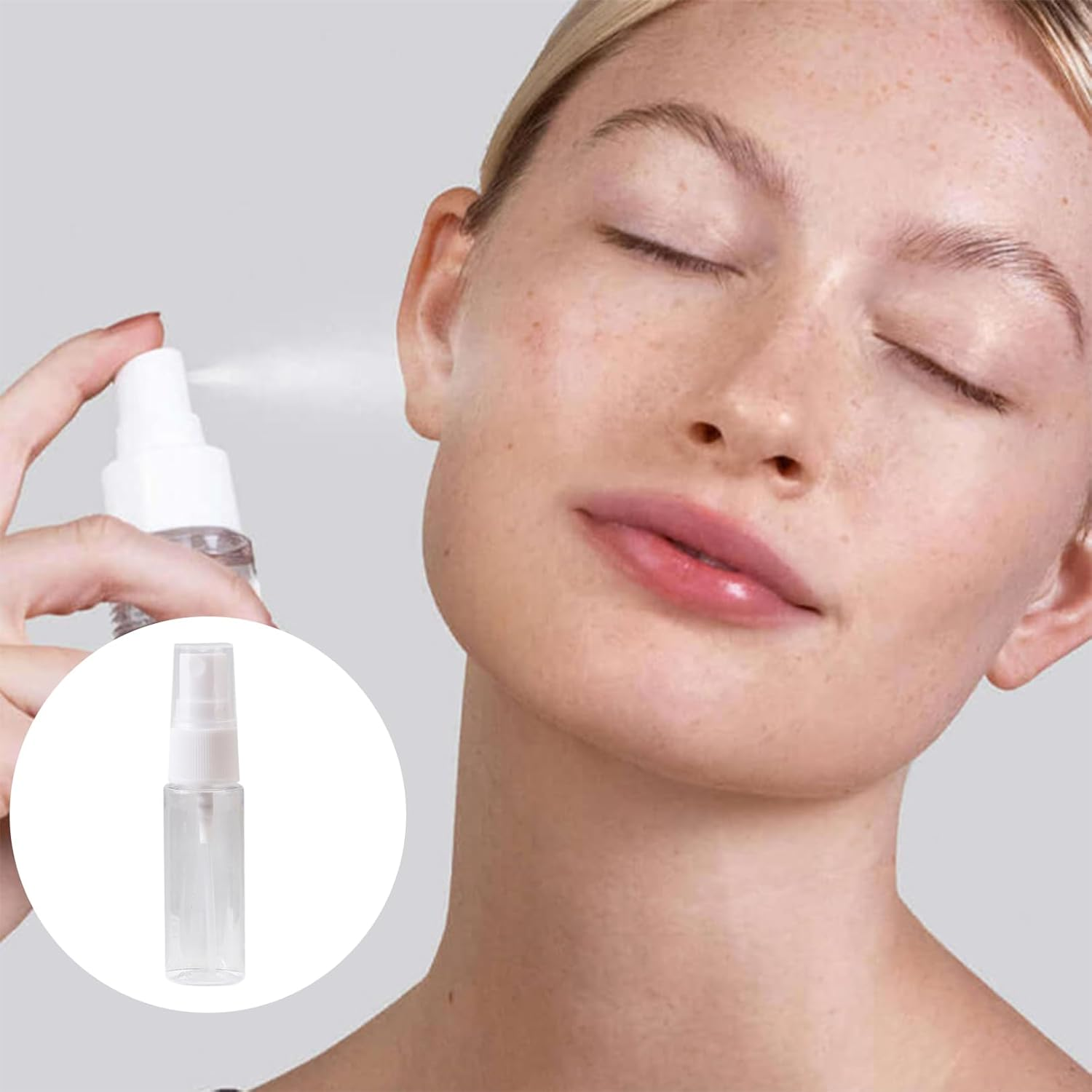 6 X 20 Ml Small Spray Bottles, Atomiser Spray Bottle, Small Spray Bottles for Filling, Perfume Atomiser on the Go, Mini Spray Bottle, Atomiser for Perfumes, Oils, Water, Alcohol and Cosmetics (Mist) image number 2