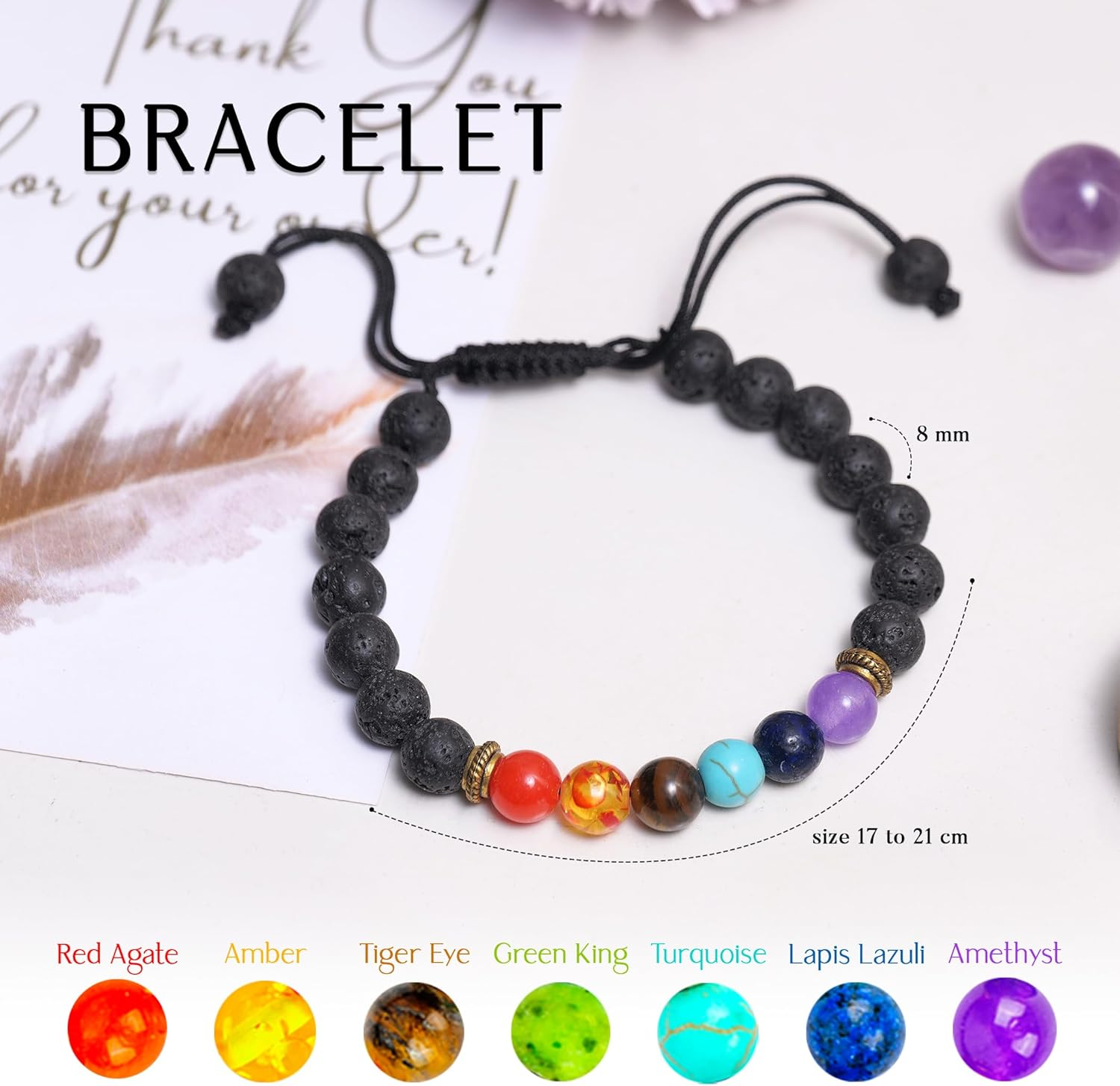 Gemstone Crystal Tree, 7 Chakra Tree, Gifts for Women, Small House Decor, Tree, Bonsai Tree, Buddha Statue, Home Decor, Crystals, Protection Crystals, Chakra Stones image number 2