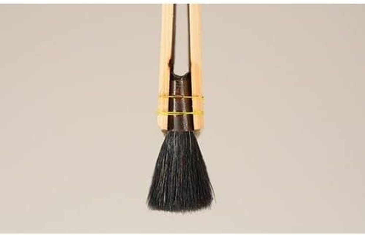 Otsuka Brush Marte Kashew Flat Brush Black No. 15 image number 1
