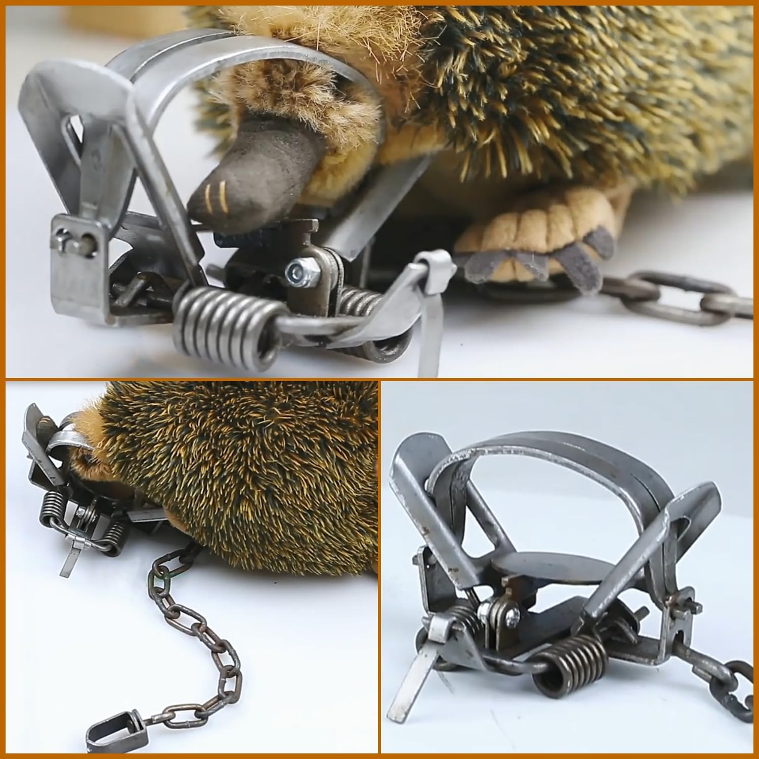 Taicols Rat Trap, 2 Pack Small Animal Traps, Metal Mouse Traps Quick Effectively, Rat and Chipmunk Traps, Outdoor Hunting Tools for Possum Raccoon Fox Rabbit Cat, Mice Trap, Pest Control for Rats