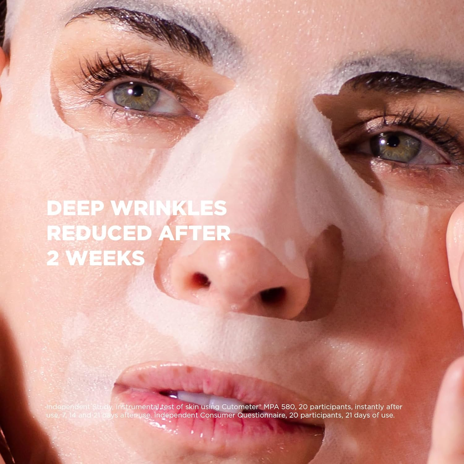 Skin Republic Collagen Infusion Sheet Mask Clinically Proven to Reduce Deep Wrinkles after 2 Weeks. Made in Korea. image number 4