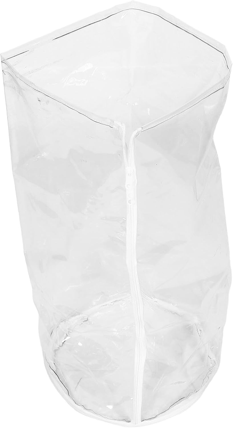 SUPVOX Waterproof Outdoor Gas Cylinder Protective Cover Zipper, PVC 10Kg Tank Bag, Dustproof Gas Canister Protector for Camping, Market Booths, and Home Use