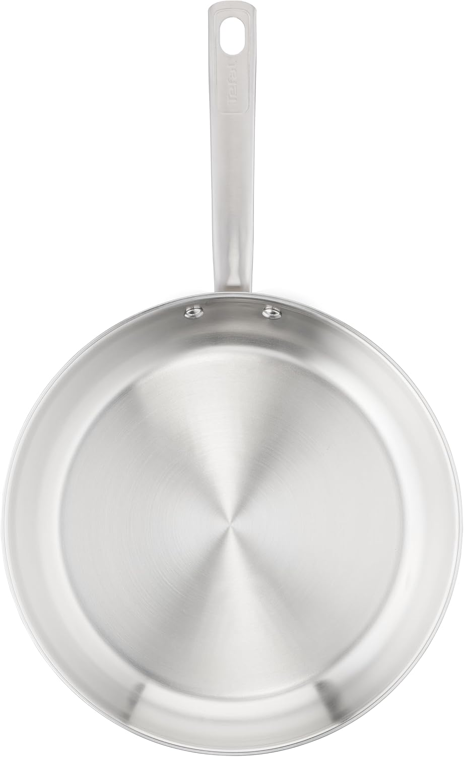 Tefal E4920425 Virtuoso Stainless Steel Induction Uncoated Frying Pan, 24 Cm Diameter image number 1