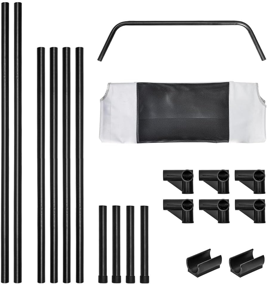 Melpet Raised Dog Bed Large Elevated Pet Bed Scratch and Moisture Resistant Breathable Kennel with Non-Slip Feet Indoor Outdoor for All Seasons Max Load 100Kg image number 4