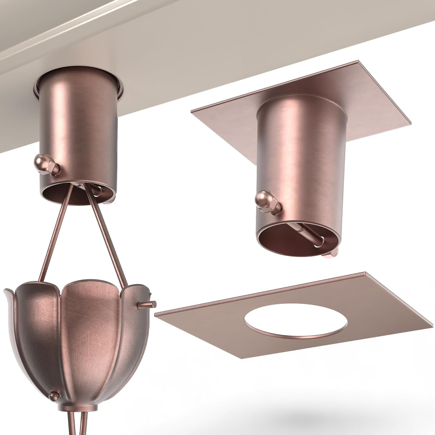 Rain Chain Gutter Installer (Black) by Rain Chains Direct