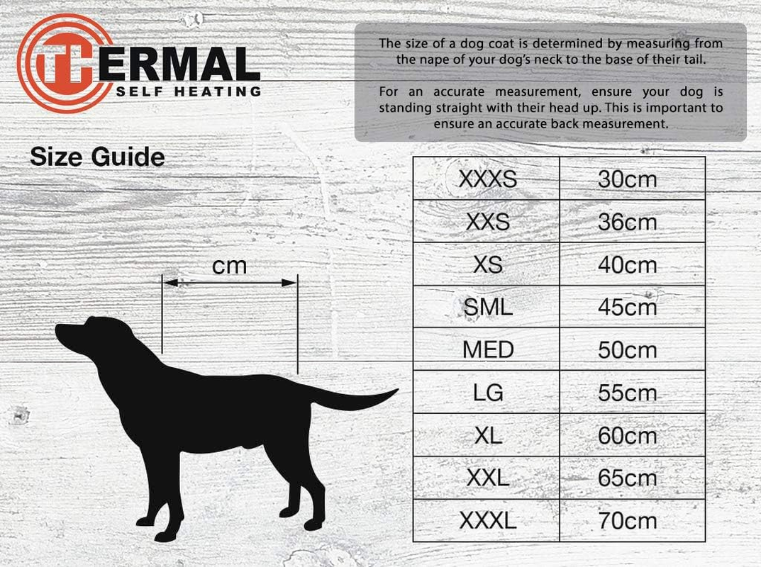 Scruffs Thermal Dog Coat, Black, 30Cm - Cajun Grey image number 5