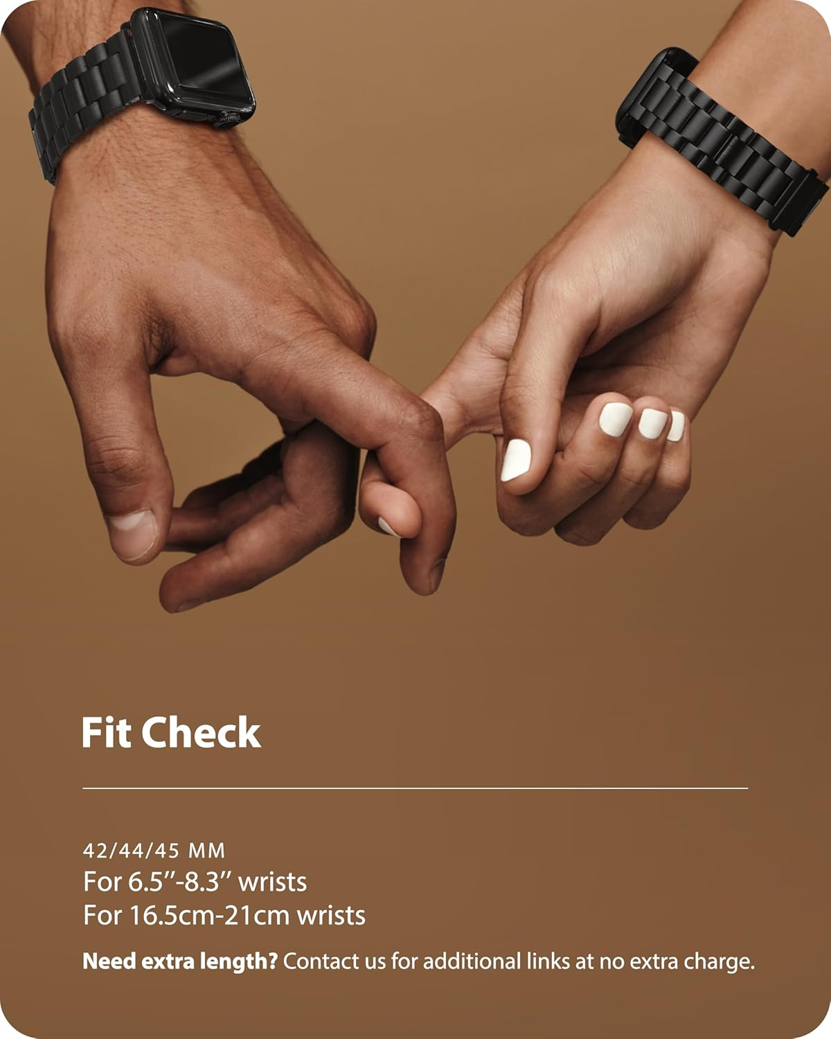 Fullmosa Compatible for Apple Watch Band 45Mm 44Mm 42Mm, Stainless Steel Iwatch Band with Case for Apple Watch Series 9 8 7 6 5 4 3 2 1 & Iwatch SE 3/2/1,45Mm 44Mm 42Mm Black image number 4