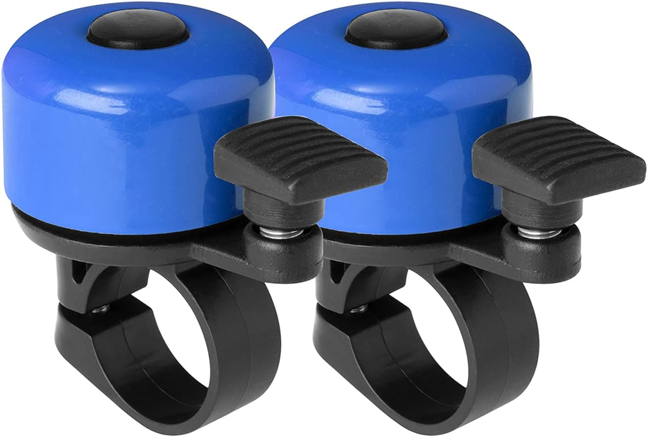 Bike Bell with Loud Melodious Sound Classic Mini Bicycle Bell for Kids Adults Bike Horn for Road, Mountain Bike for Scooter, MTB, BMX image number 2