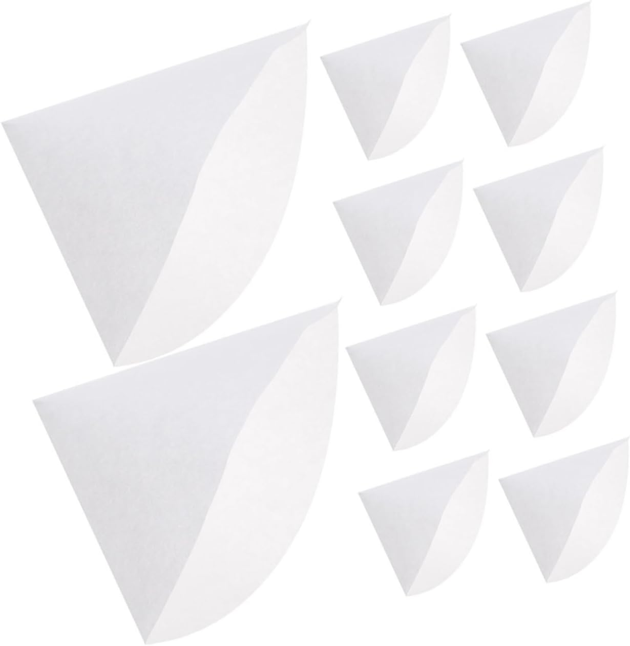 Espresso Cone Filters 100 Count Coffee Filter Cones Tea Filtering Paper for Home and Office