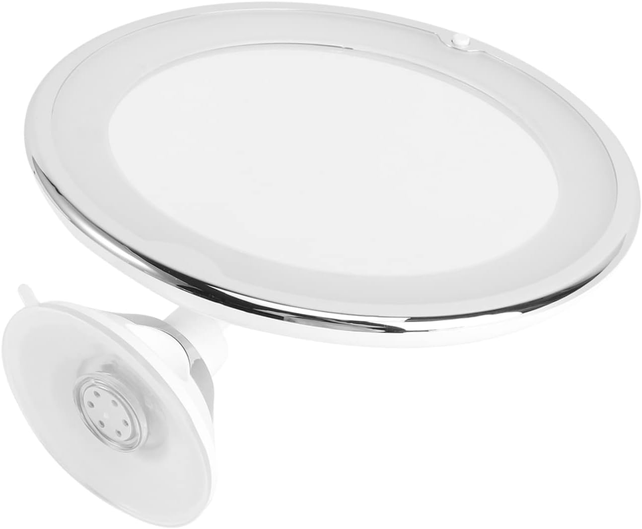 EPIGEIST 7X Magnifying Makeup Mirror with Led Light White Portable Vanity Mirror with Suction Cup for Bathroom Use without Battery image number 5