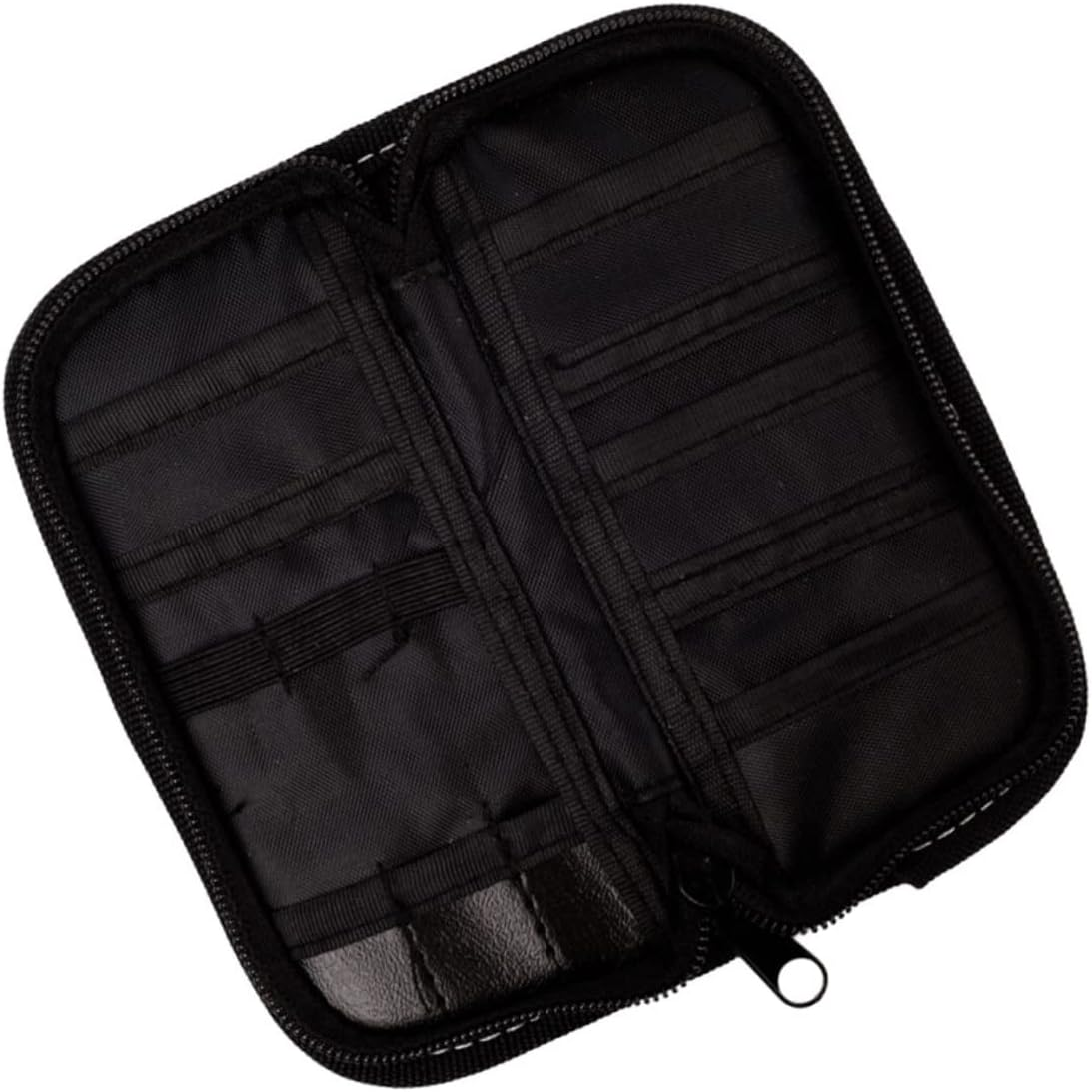 Alasum Oxford Cloth Darts Bag with Smooth Zipper Portable Darts Storage Pouch for Outdoor Use Black Unisex Travel Case image number 1