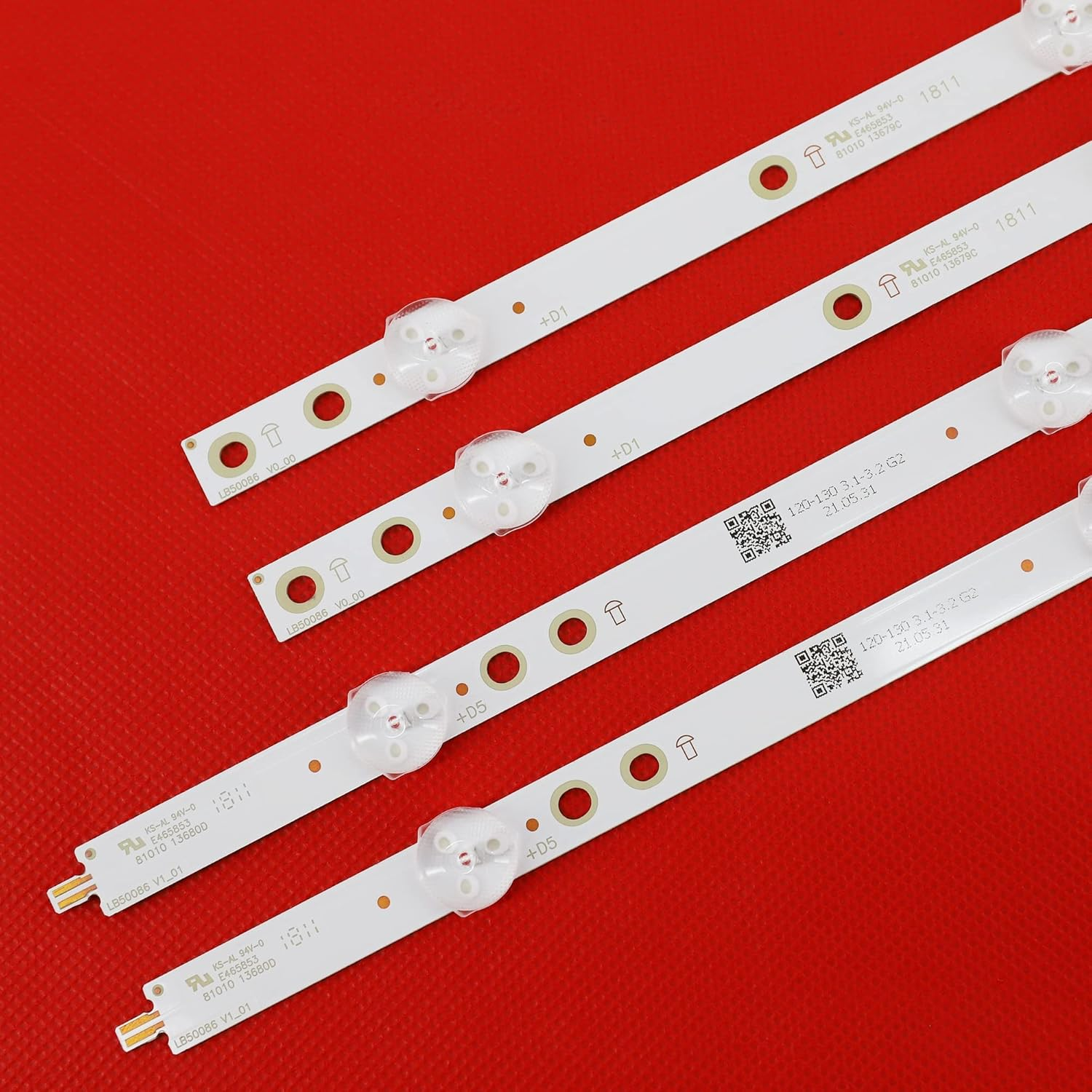 LED Backlight Strip 9 Lamp Fit for Philips 50" TV 50PUS6162/12 50PUS6753 50PUS7383 50PUS6523 50PUS6503 LB50086 LB50082 LB50089 image number 4