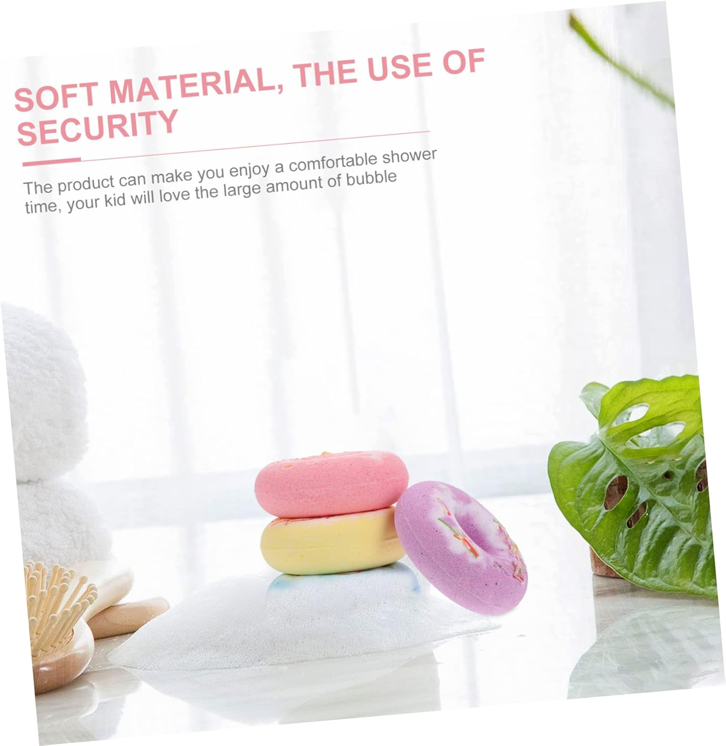 4Pcs Natural Bath Salt Moisturizing Explosion for Relaxing Random for Spa and Skin Care Each image number 4