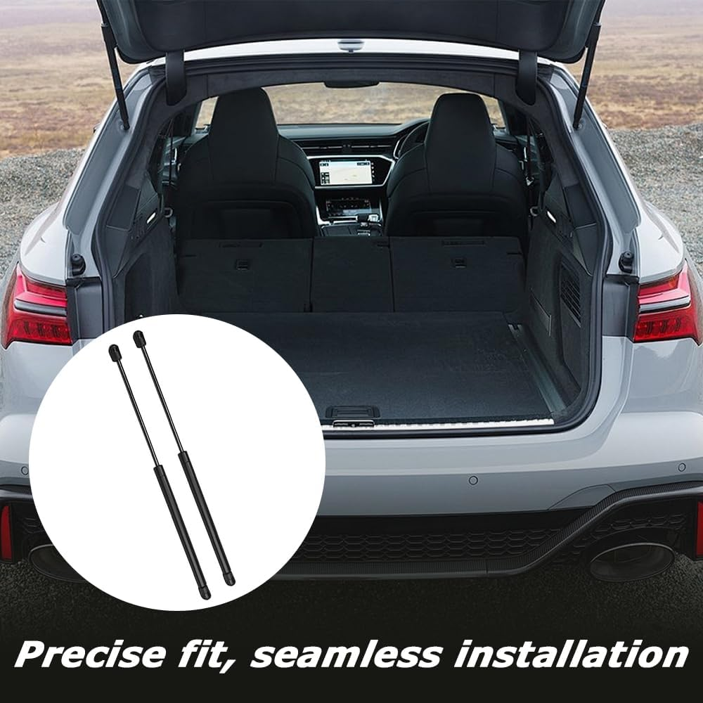 MOTRAIN Tailgate Gas Strut for Suzuki Alto 09-14 Nissan Pixo 09-13, Front Hood Lift Support Shocks, 2 Packages Black image number 1