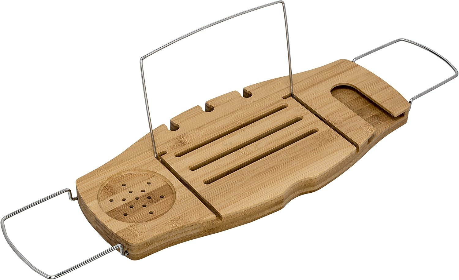 Honey-Can-Do BTH-06899 Bamboo Bath Caddy