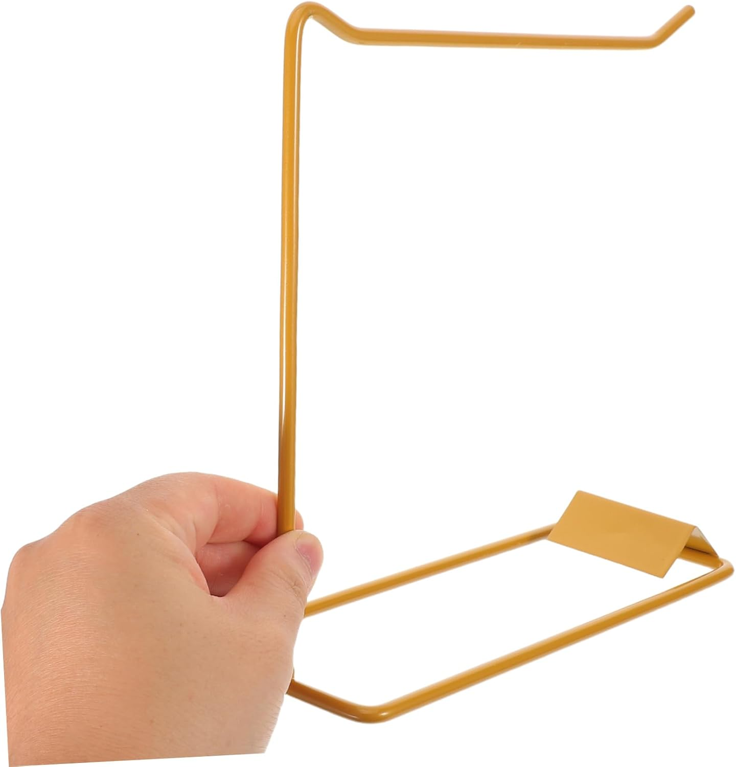 WOFASHPURET 3Pcs Nail Polish Sample Stick Display Stand Gold Metal Nail Color Chart Holder Slot Based Organizer for Gel Polish and Manicure Practice image number 5