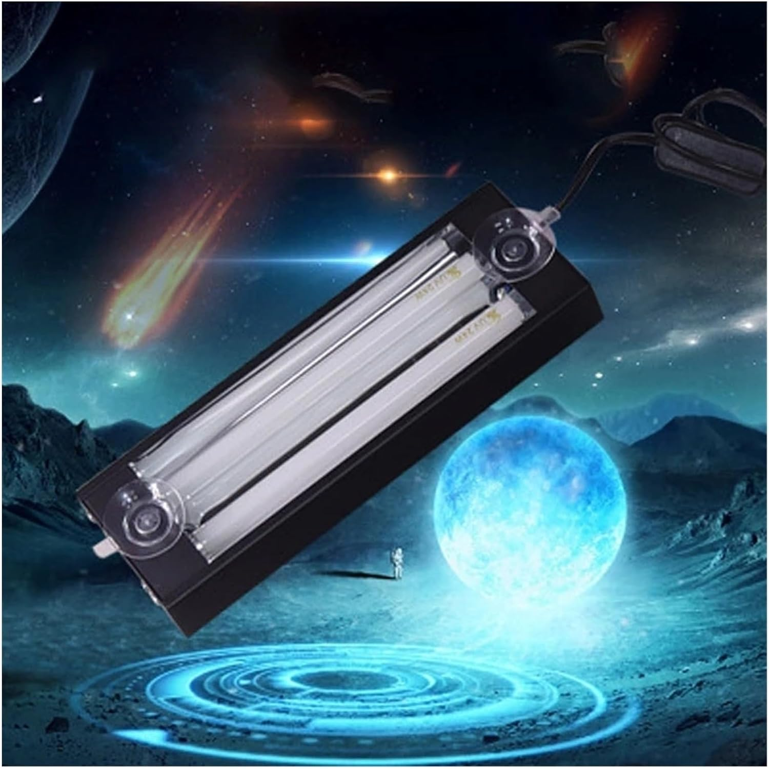 UV Resin Curing Light 48W 365Nm Auto Windshield Crack Repair Resincuring Lamp Mobile Phone Repair for DIY Enclosures image number 3