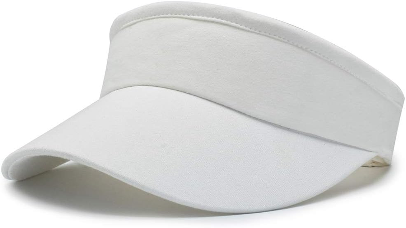 Sun Visors for Women and Men, Thicker Sweatband Adjustable Sun Hat Caps