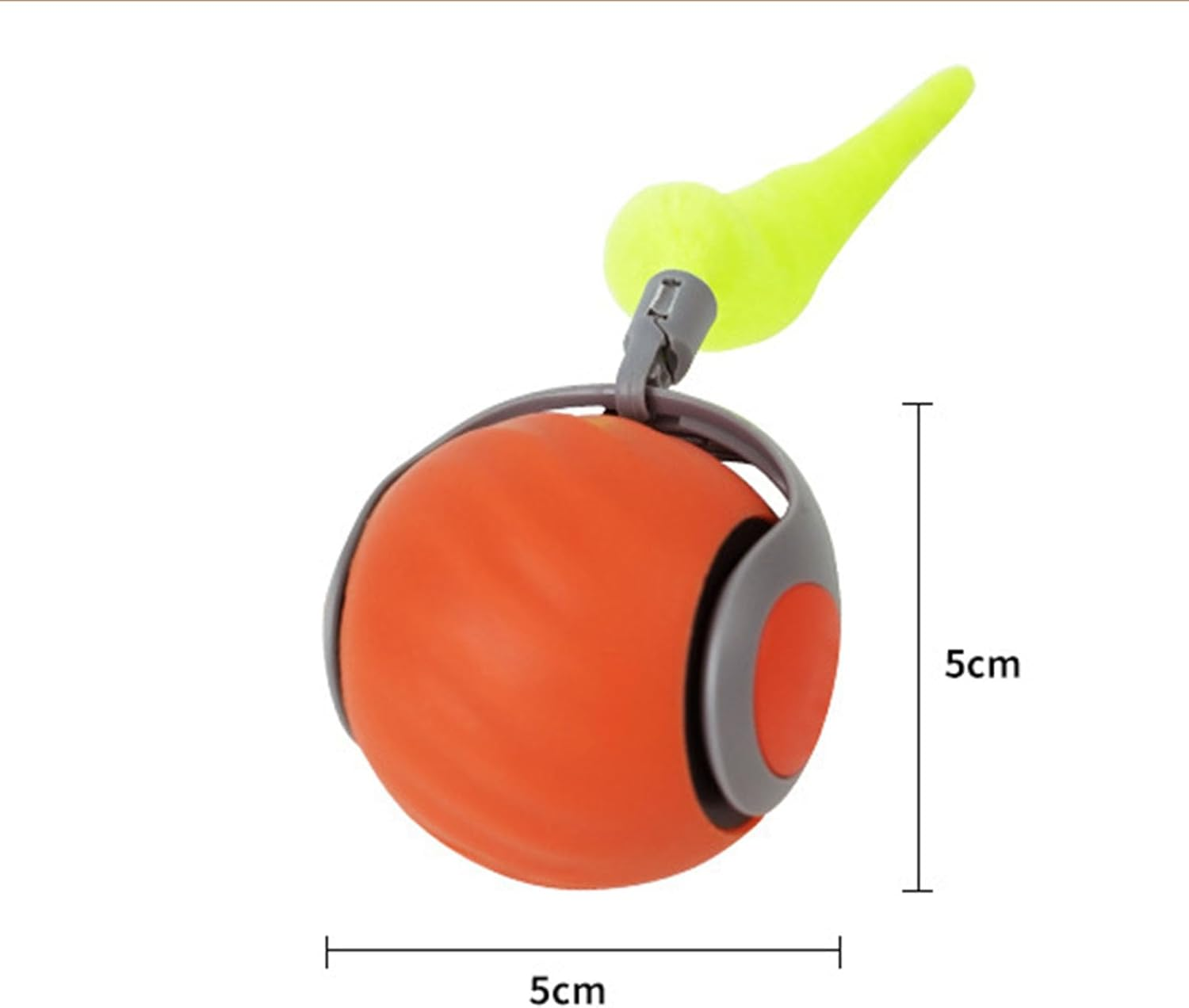 Speedy Tail 2.0, New Cat Ball Toy with Tail, Cat Toys for Indoor Cats, USB Rechargeable Smart, Two Speed Adjustment, Designed for Endless Fun for Your Cat Friend(Blue) image number 4