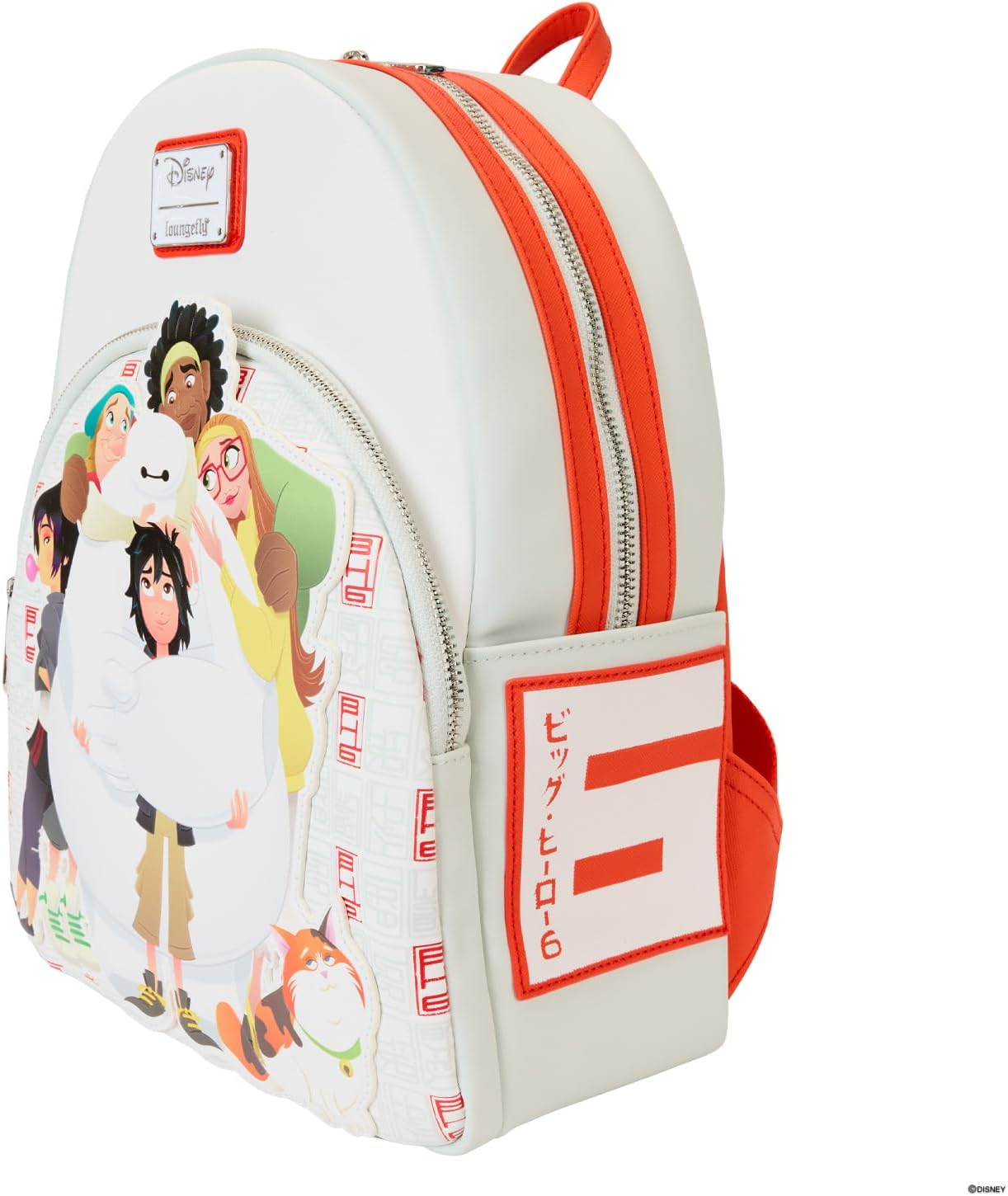 Big Hero 6-10Th Anni. Baymax Gang Mini Backpack image number 3