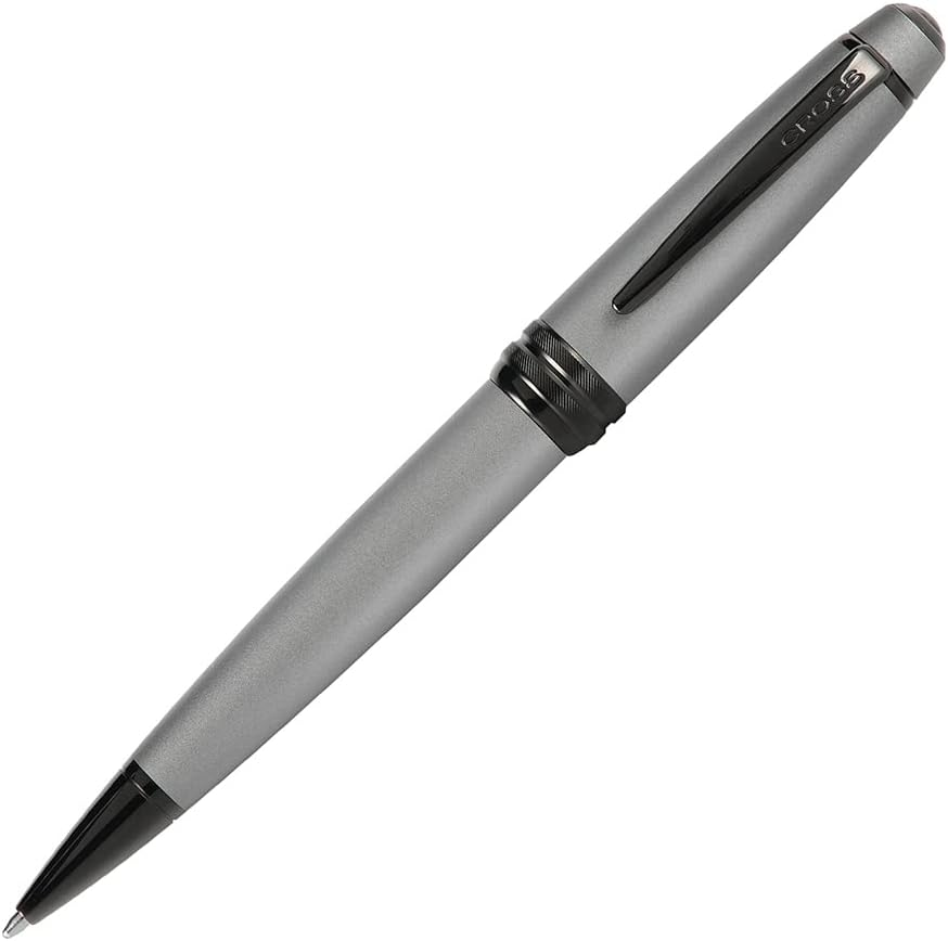 Cross Bailey Matte Gray Lacquer Ballpoint Pen