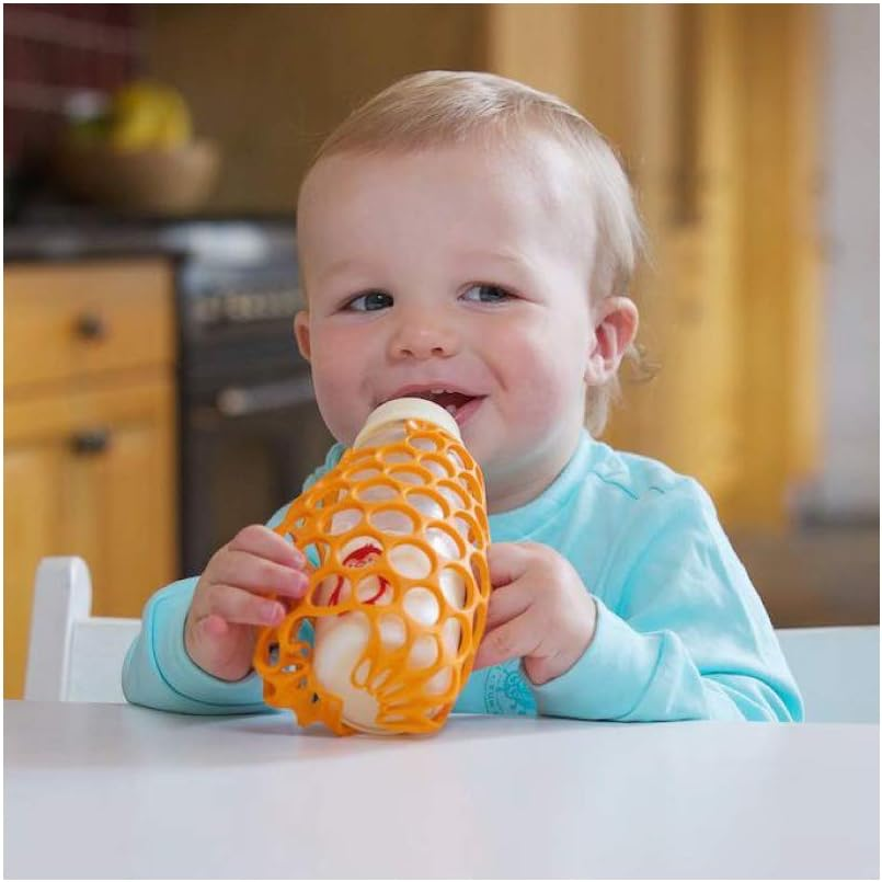 Grip&reg; &ndash; Baby Bottle Gripper - Apple image number 2