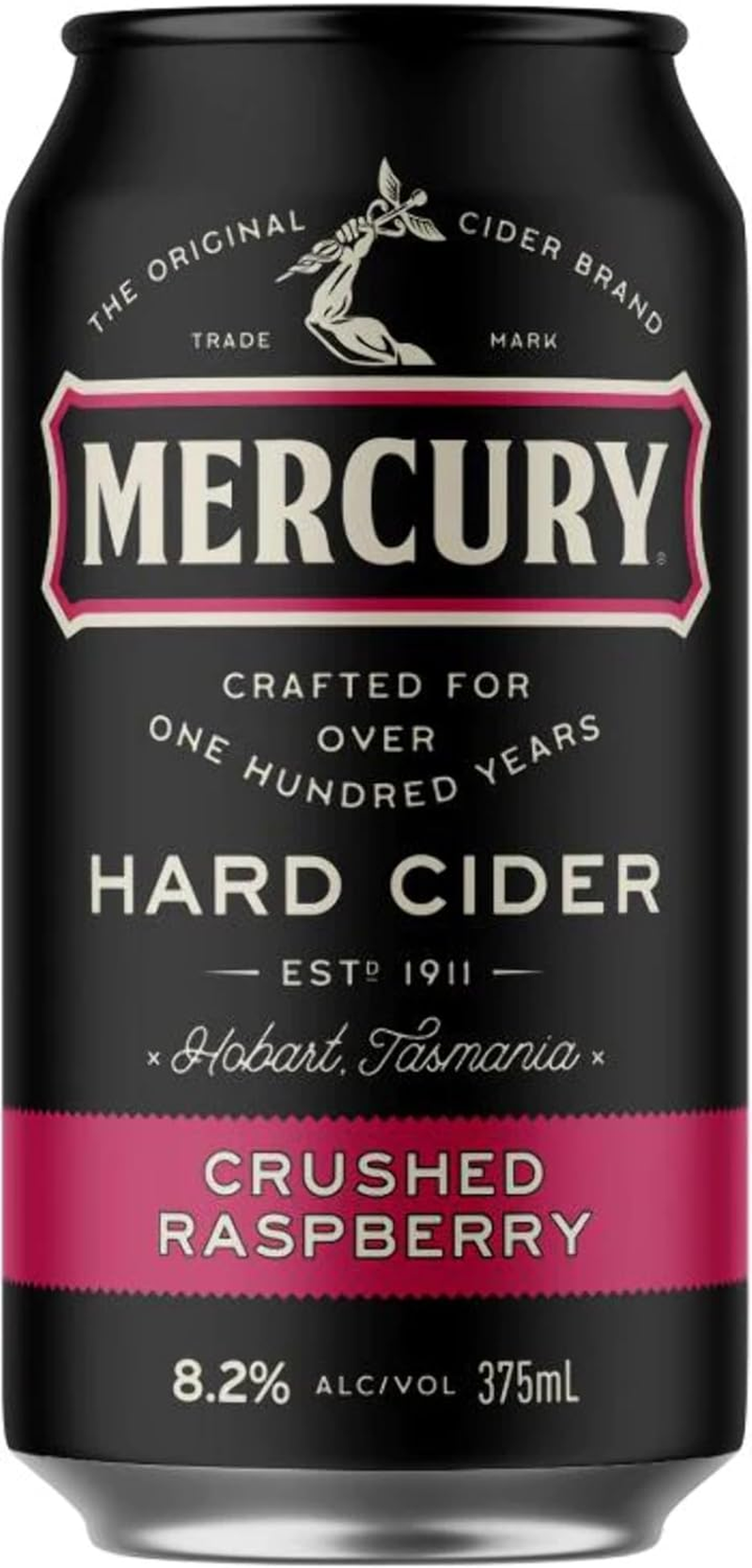 Mercury Hard Cider Crushed Raspberry 375Ml Case of 24