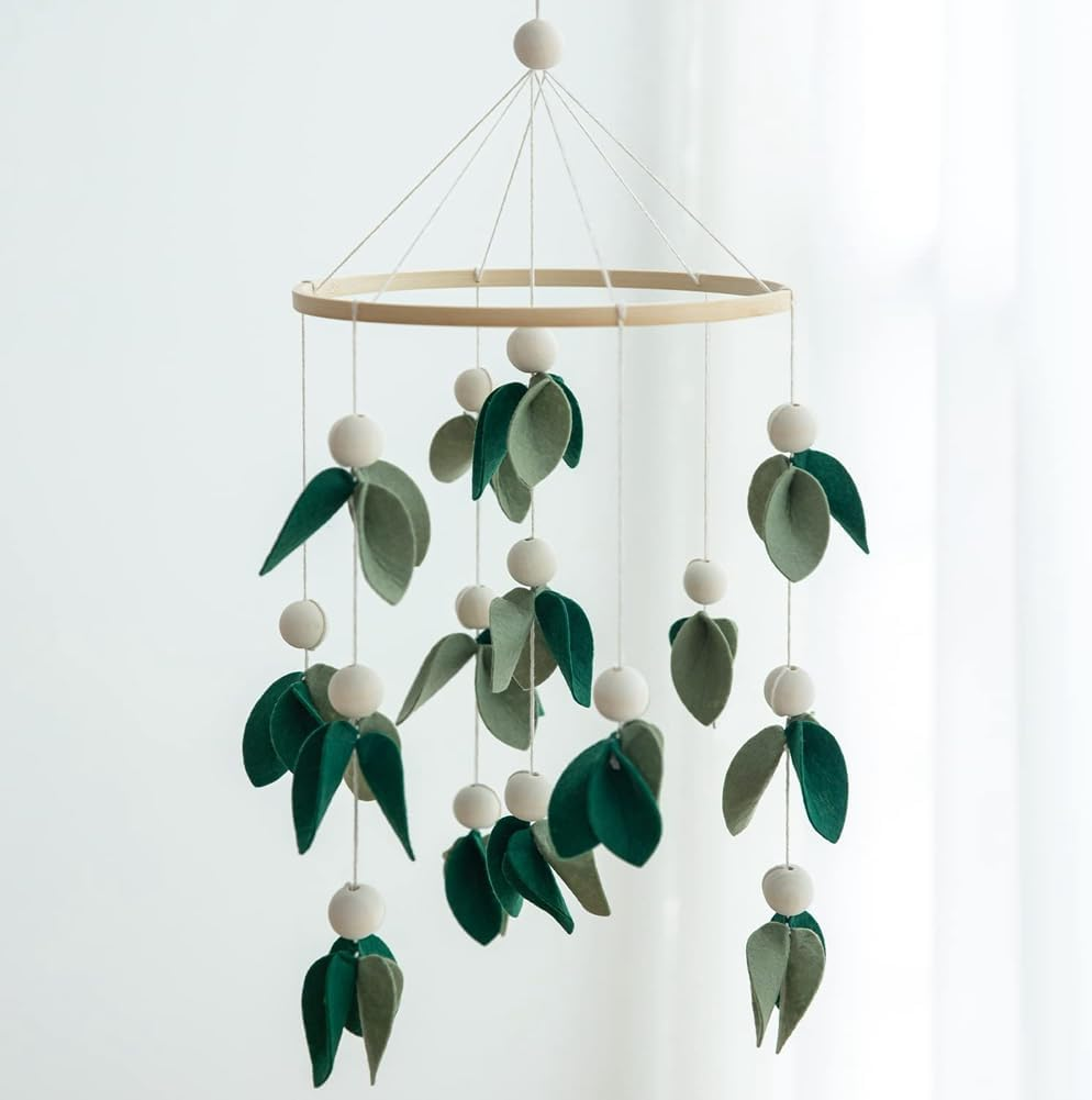 1 Piece Boys and Girls Crib Felt Cloth Beads Bed Bell Baby Children'S Room Bed Hanging Decoration Baby Shower for Infant image number 4