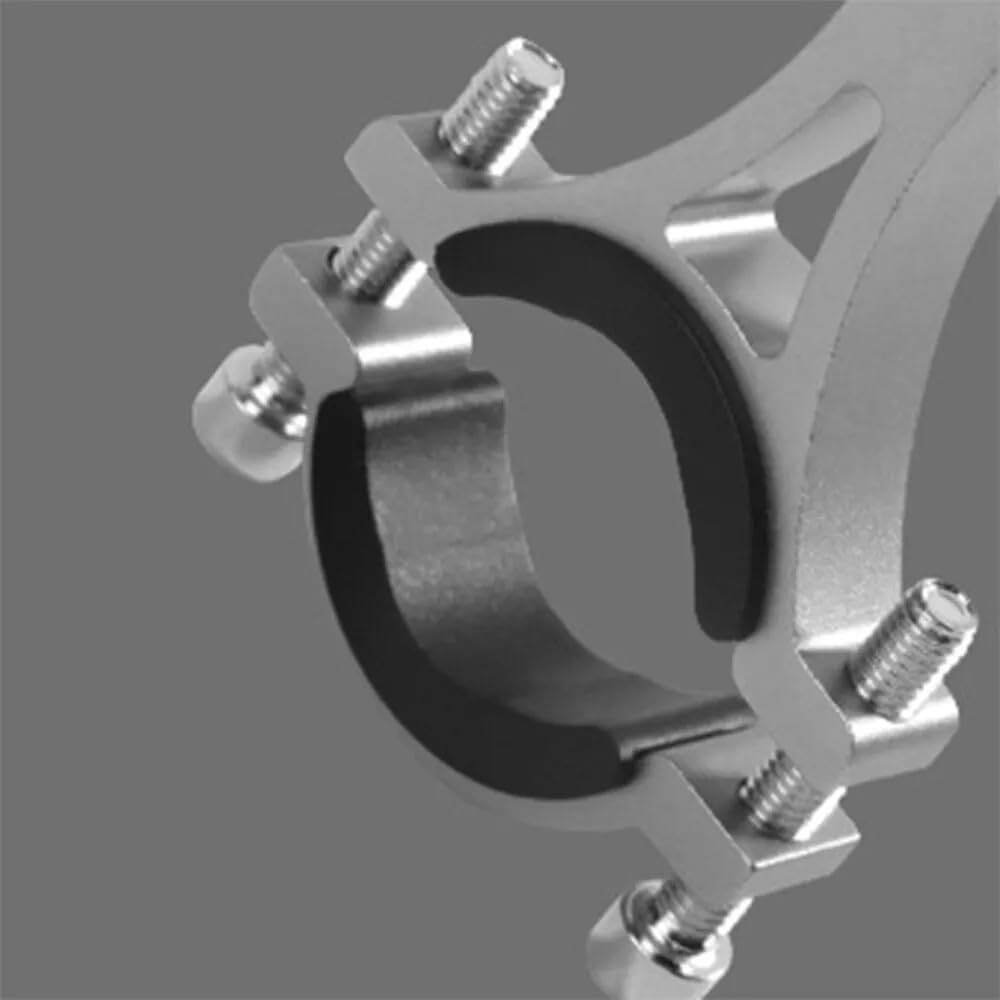 Universal Mobile Phone Holder Mount Stand for Bike, Bicycle, & Motorcycle &ndash; Adjustable, Waterproof, Secure Phone Mount for Cycling & Riding (Black)