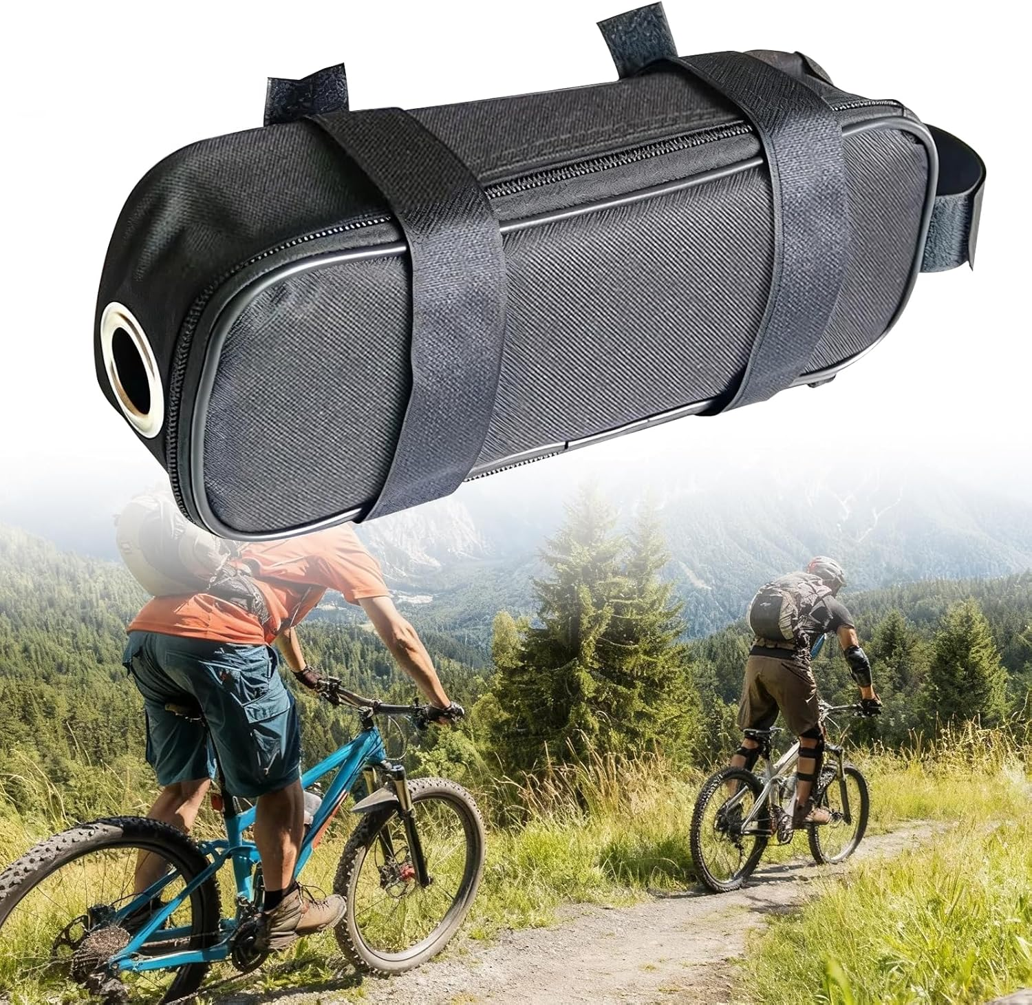 Waterproof Electric Bike Controller Bag, Hard Shell E-Bike Storage Bag with Adjustable Straps, Durable Waterproof Case for Battery & Controller &ndash; Fits Most E-Bikes and Scooters image number 3
