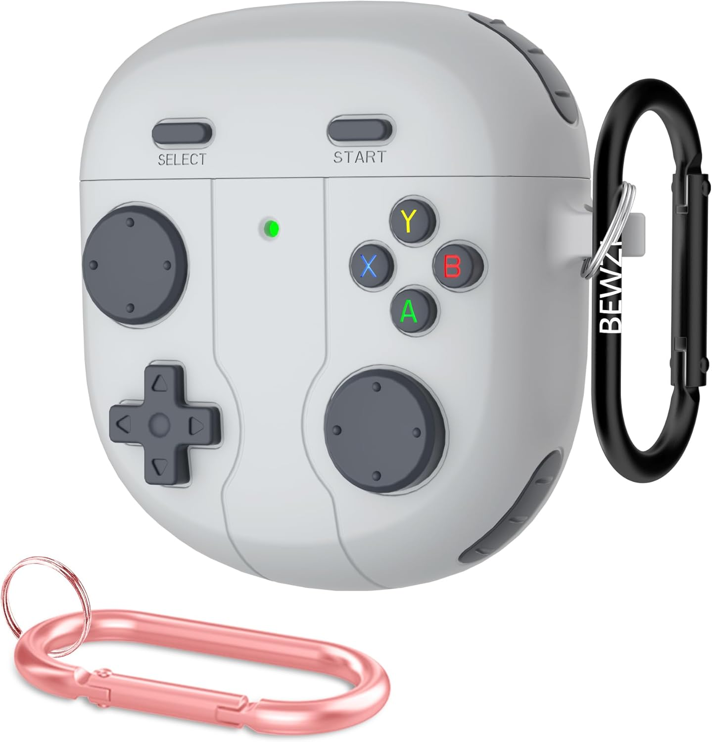 BEWZI Protective Case for Bose Quietcomfort Ultra/Quietcomfort Earbuds 2 Case Creativity 3D, Ultra Comfortable Soft Protective Cover for Quietcomfort Ultra Case (Deep Gray)