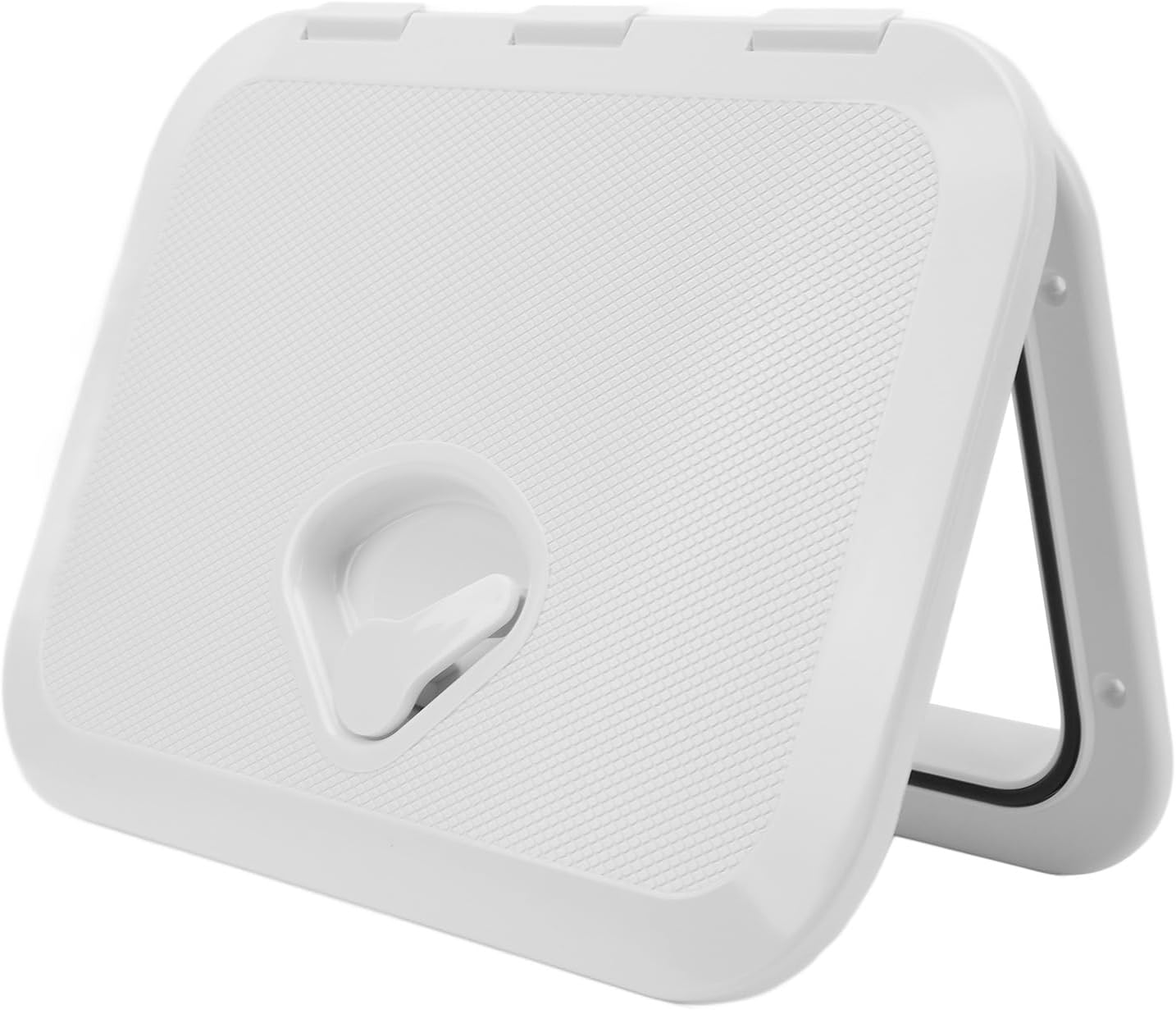 Marine Access Hatch - Marine Boat Deck Hatch - Boat Hatch Lid Deck Access Hatch & Lid - 10-5/8 X 14-3/4 / 270Mm X 375Mm - Opening Clearance: 7-1/2 X 11-1/2 - Black image number 5