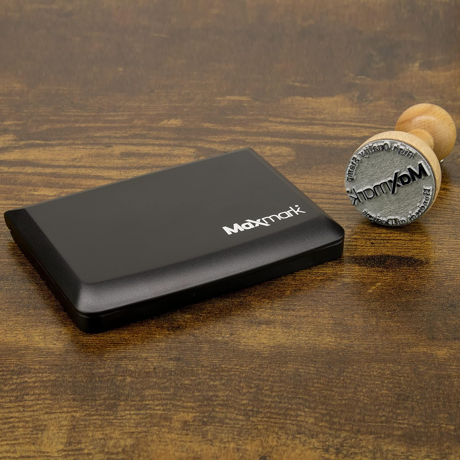 Maxmark Large Dry Stamp Pad - 2-3/4" by 4-1/4" - Premium Quality Felt Pad image number 5