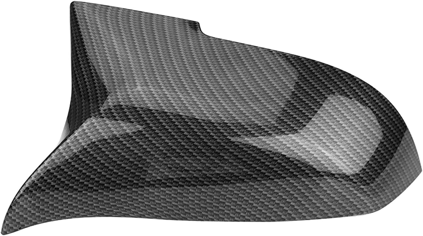 1 Pair Rearview Mirror Cover for Left & Right Exterior Rear View Mirror Cap for 1 2 3 4 X M Series Carbon Black ABS Side Mirror Protector Trim for F20 F21 F22 F23 F30 F31 F32 F33 E84 F87 image number 6