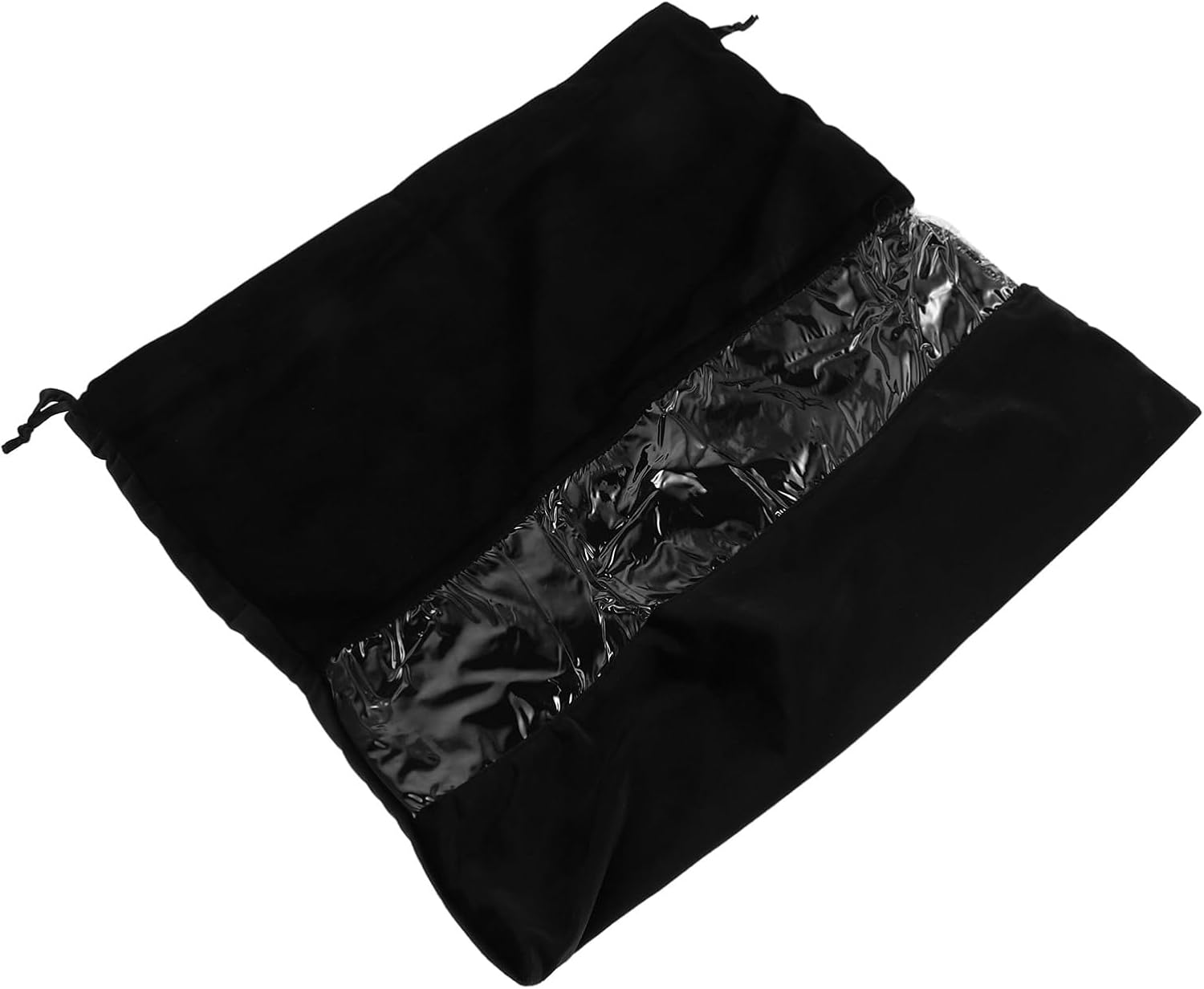 Transparent Drawstring Hair Dryer Bag Multifunctional Travel Organizer Pouch for Hair Tools Clothes and Small Items Dustproof Lightweight Storage for Home Go