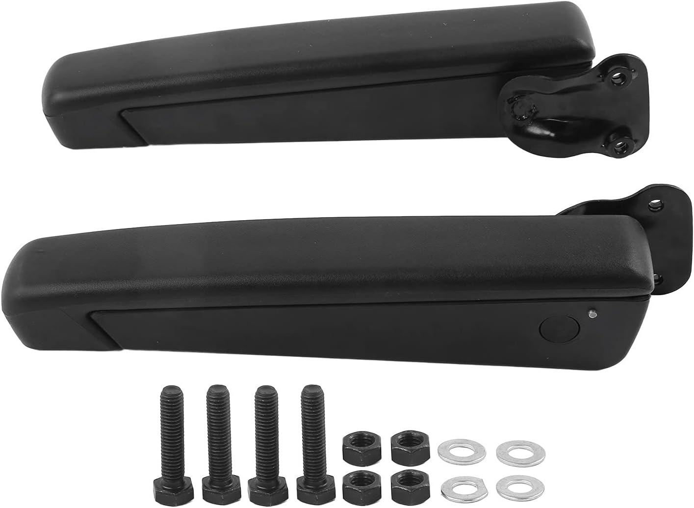 Car Arm Rest, Universal Black 2PCS Left Right Flexible Armrest Shock Absorption for Boats for Automobiles image number 1