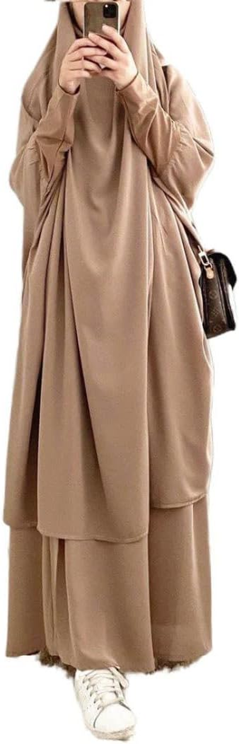 RLLJS Women Muslim Dress Ramadan One Piece Prayer Garment Hijab Abaya Dubai Islam Robe African Turkey Caftan