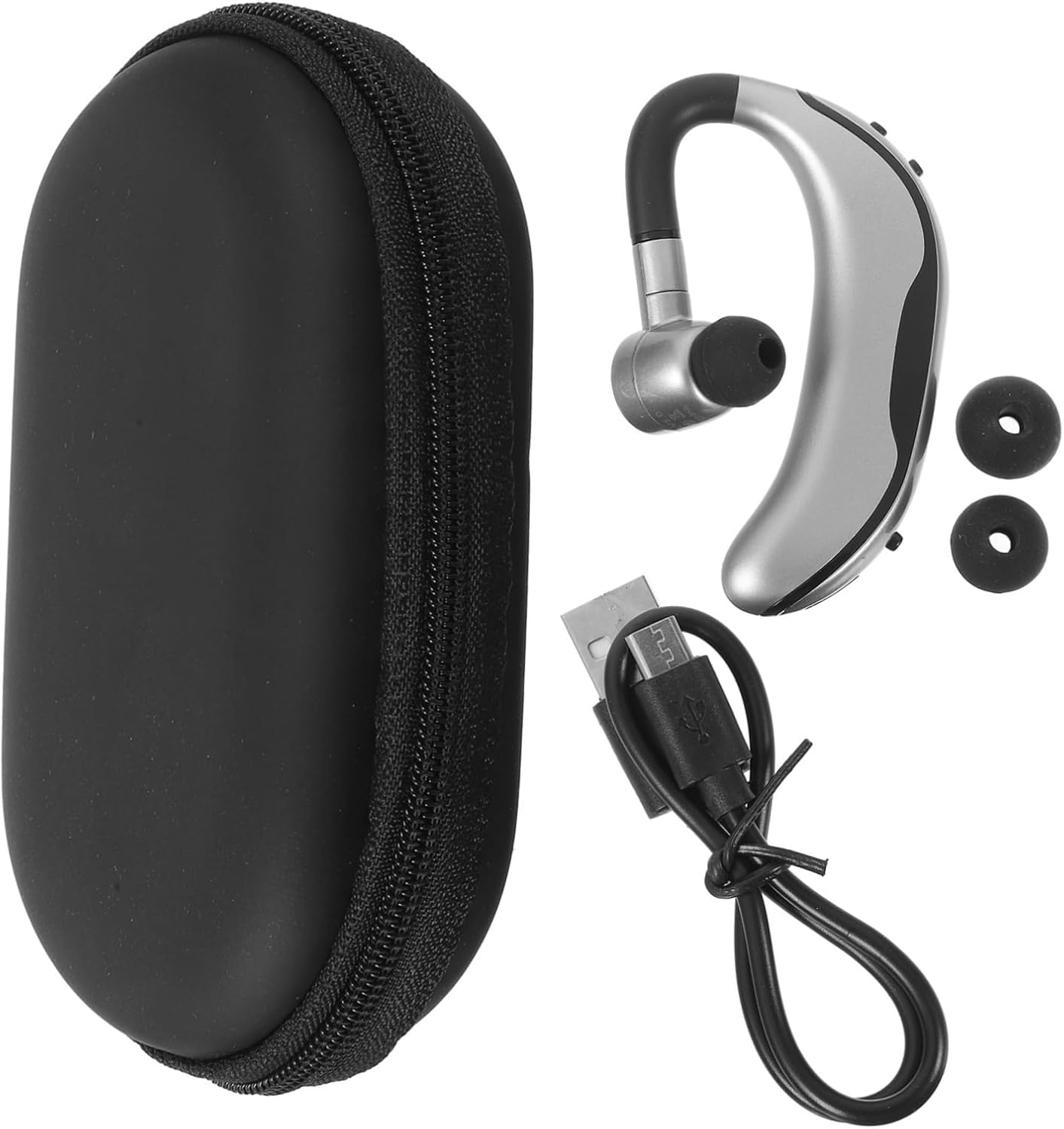 OSALADI Wireless Sports Earbuds with Microphone for Running Exercise Comfortable Fit Sweatproof Compatible Smartphones image number 6