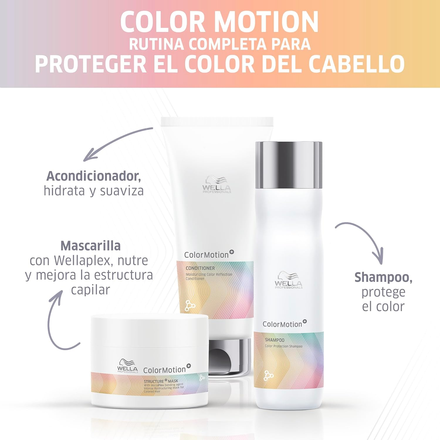 Wella Professionals Colormotion+ Colour Protection Shampoo 250 Ml image number 1
