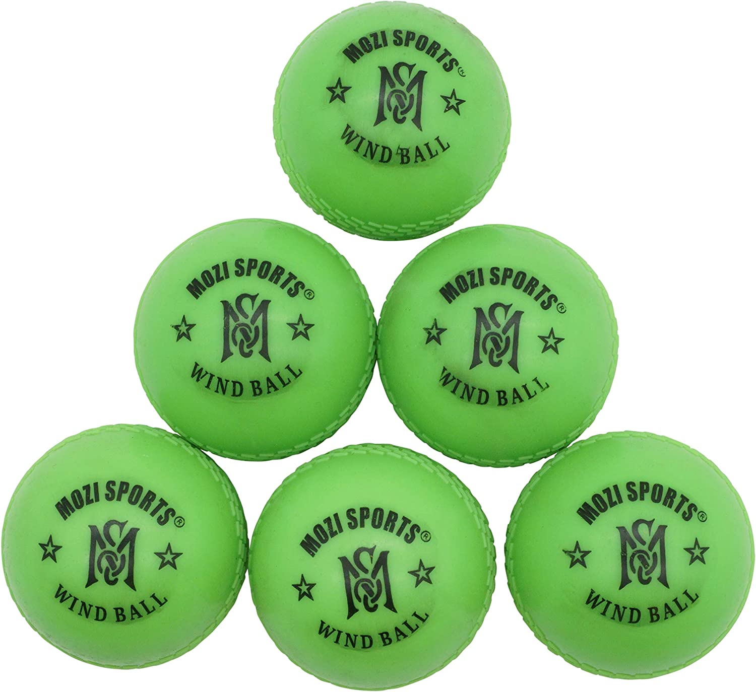 Wind Cricket Balls - Indoor & Outdoor Soft Training Cricket Ball for Coaching Practice