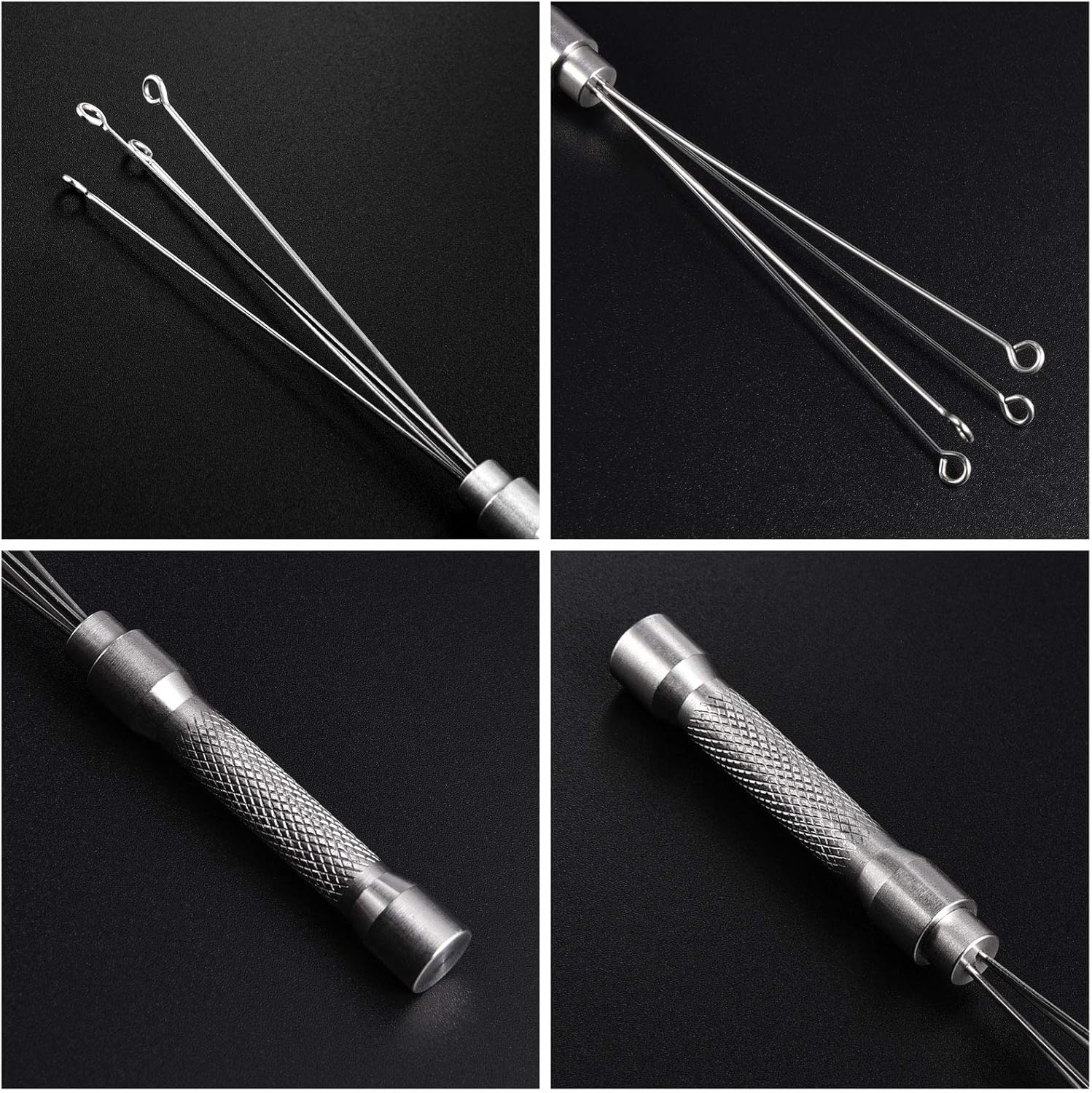 Espresso Coffee Stirrer, MATOW Stainless Steel Mini Whisk for Espresso Stirring Distribution &ndash; Professional Coffee Powder Stirring Tool image number 6