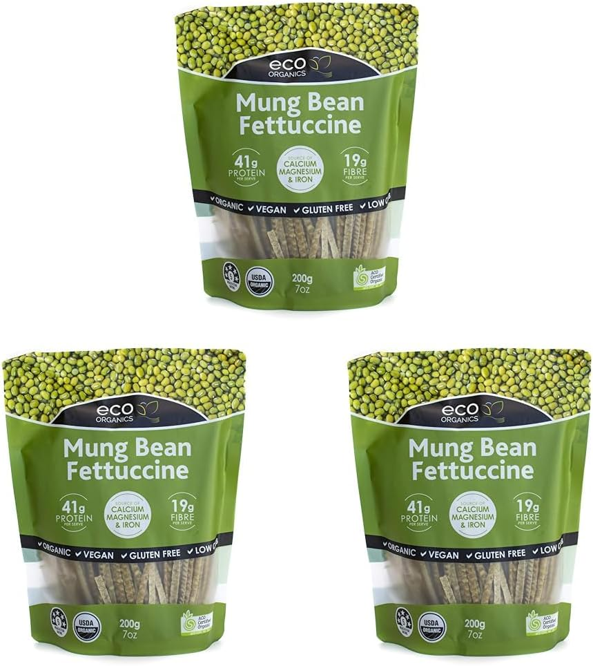 Eco Organics Mung Bean Fettuccine, 200G image number 4